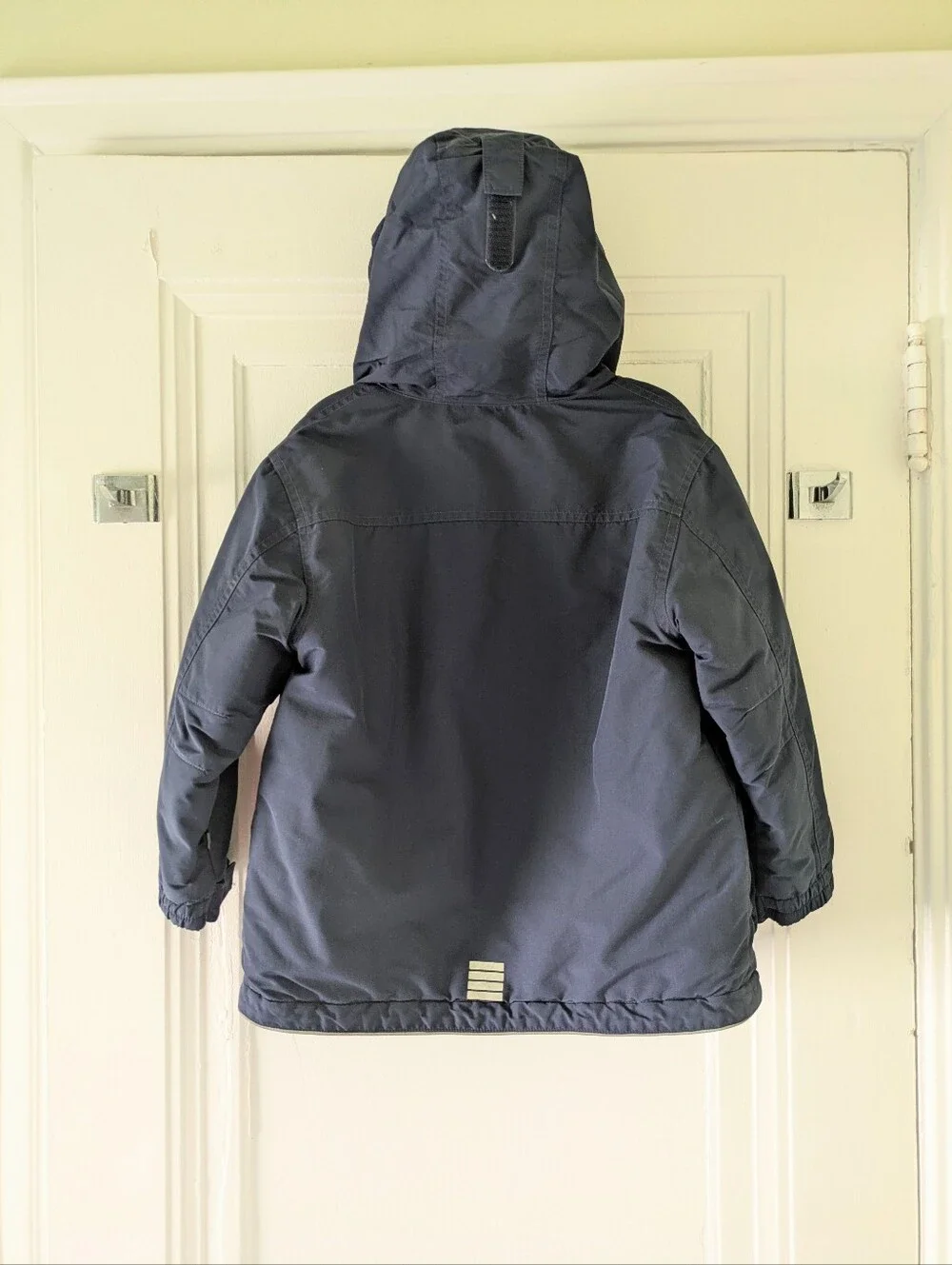 Lands' End navy blue winter coat